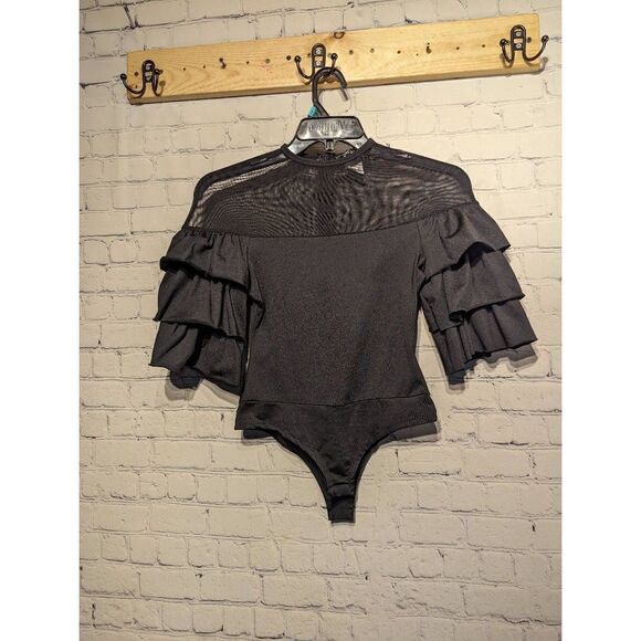 Solution black bodysuit size small - Picture 1 of 4
